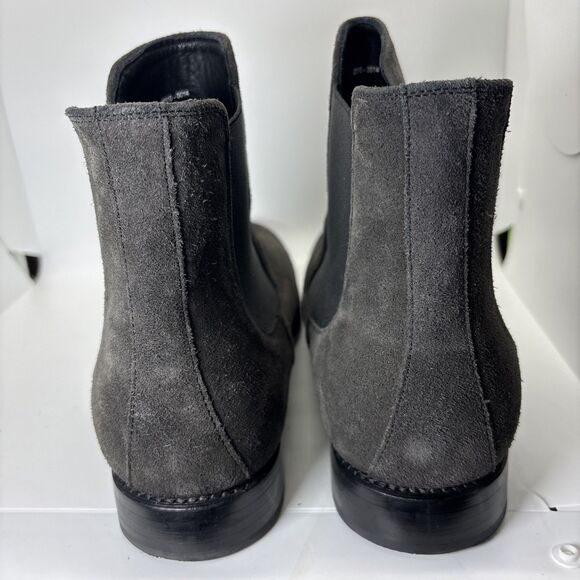 Men’s Size 12.5 Thursday Boot Company Duke Chelsea Boots Dark Olive Suede 2310 - Picture 4 of 12